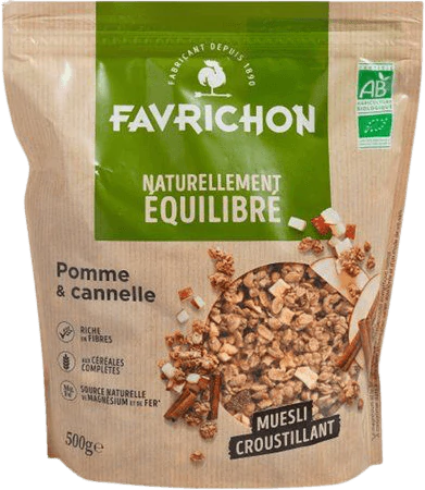 Muesli Croustillant Pomme Cannelle BIO